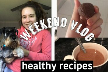 WEEKEND VLOG {WORKOUT| HEALTHY RECIPES| GOING BACK TO SCHOOL?!??} Angelle Melissa