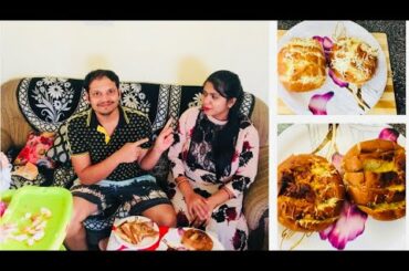 Let's see who is in Kitchen Today | A Special Evening Family Time | Yummy cheesy Pull Apart Bun