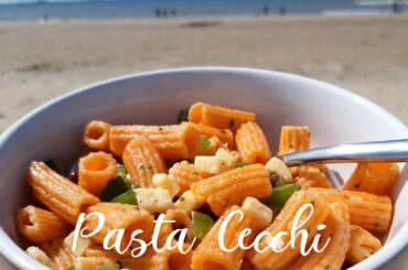 Beach Pasta salad with Old Amsterdam | Fresh pasta recipe
