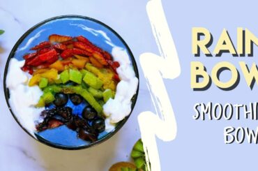 Rainbow Smoothie Bowl (Delicious + Healthy Breakfast & Dessert) | Xia Learns to Cook