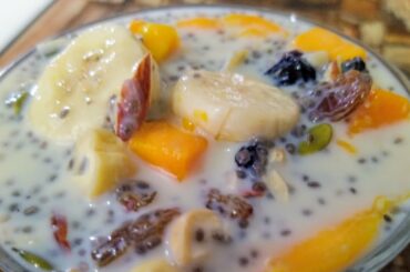 Chia Fruits & Nuts Pudding| Easy & Healthy Breakfast| Kids Special Ep4| Hasya's Kiddo Kitchen