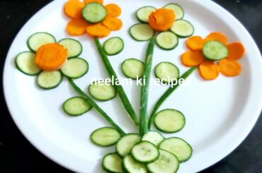Beautiful and easy salad decorations ideas by neelam ki recipes