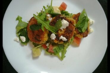 HEALTHY Quinoa Cakes with Garden Salad | Demo For Kids & First Time Cooks | Detailed Trainer!