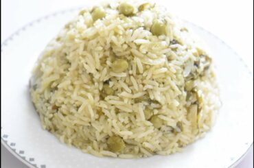Palak Pulav Recipe/Spinach Pulav/Healthy and Tasty One Pot Meal