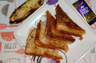 Bread chocolate sandwich in Tamil/Tasty and healthy sandwich for kids