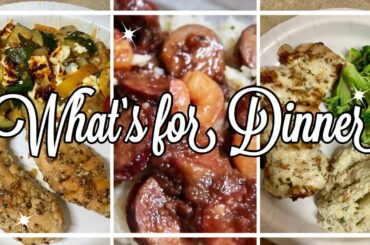 WHAT’S FOR DINNER | EASY, QUICK & HEALTHY MEALS | KETO | IN WITH JEN