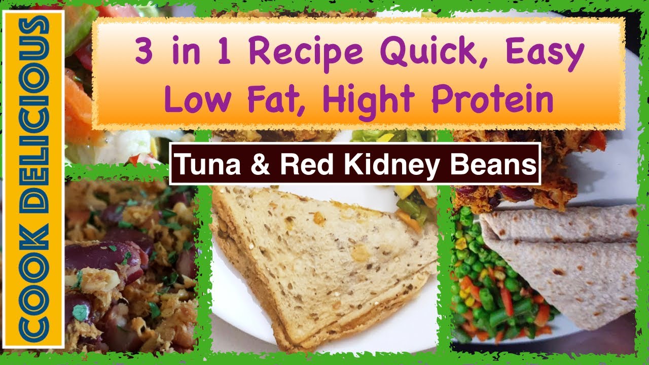 Easy & Quick Tuna & Red Kidney Beans | Low Fat/Calorie| High Protein | Portion Control Recipe | Keto Easy & Quick Tuna & Red Kidney Beans | Low Fat/Calorie| High Protein | Portion Control Recipe | Keto