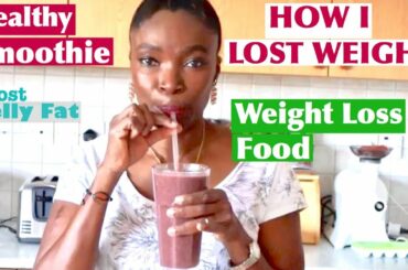 HOW I LOST WEIGHT | HOW I MAKE HEALTHY SMOOTHIE TO LOSE WEIGHT | HEALTHY FOOD GROCERY SHOPPING