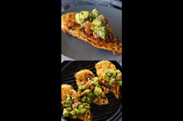 EASY COOK AT HOME | Grilled chicken with avocado salsa | Healthy food