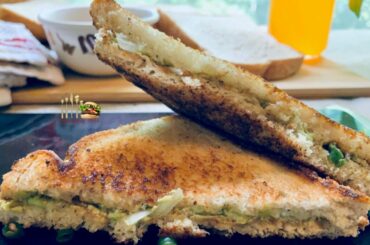 Avocado Toast Tawa Sandwich l Sandwich in 2 minutes  l healthy breakfast l minimum ingredients