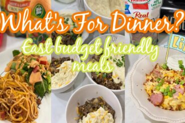 What’s For Dinner? 4 Easy Family Meal Ideas!