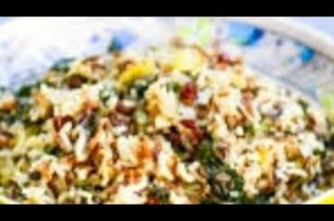 Mushroom And Kale Rice Recipe | Clean 9 /meals under 600 Cal  | Healthy Diet Recipes for Lockdown