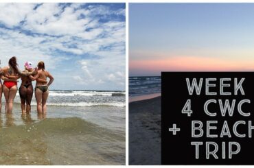 CWC WEEK 4, Healthy Chicken Salad Recipe, BEACH TRIP