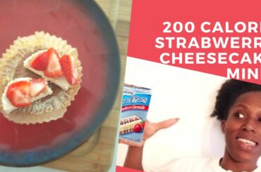 200 Calorie Strawberry Cheesecake Cups Recipe