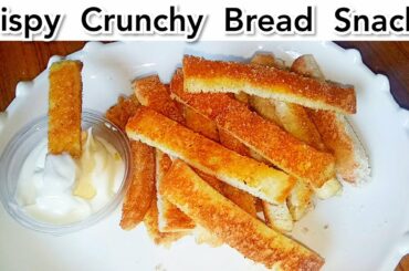 Loaf Bread Churros | Crispy Crunchy Tea Time Snacks Recipe | Easy Snacks Recipe | kitchen foodies