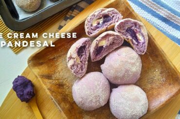 Ube Cream Cheese Pandesal Recipe | Trending Ube Cheese Pandesal | Filipino Purple Yam Cheese Bread
