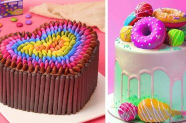 Top 10 Indulgent Colorful Cake Decorating Ideas | Amazing Chocolate Cake Decorating Recipes