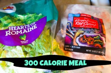 300 CALORIE MEAL THAT IS FULFILLING | This is how I eat a lot of food that is filling & low calorie
