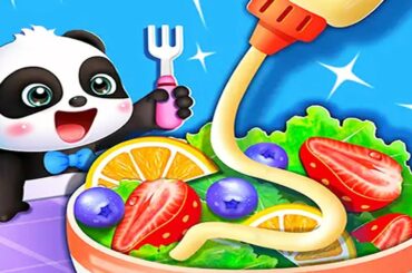 Baby Panda's Cooking Party | Healthy Food | Learn About Nutrition | Have Fun Cooking game