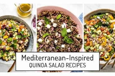 Mediterranean Inspired Quinoa Salad Recipes