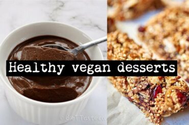 || 3 EASY HEALTHY VEGAN DESSERT/SNACK RECIPES|| SHANNON FOX ||