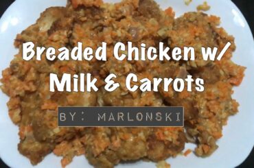 Best Breaded Chicken Fillet with Milk and Carrots! | Healthy Recipe