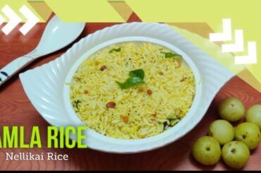 Amla rice | Nellikai Sadham | Usirikaya pulihora | Gooseberry rice | Lunch box recipe