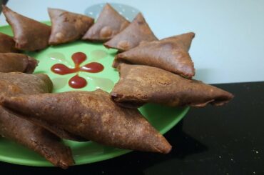 Millet samosa recipe|Healthy samosa recipe |Crispy and Yummy guilt free snack recipe|zero maida