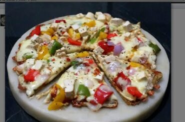 Freaking healthy pizza (Low-in carbs & fat High-in protein & fibre)