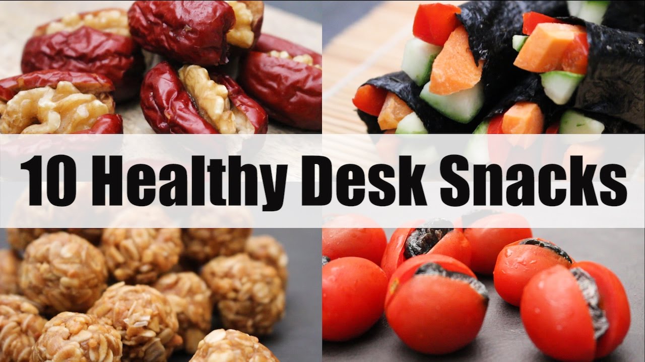 10 Healthy Desk Snacks for School or Work | Joanna Soh | Under 200Cals! 10 Healthy Desk Snacks for School or Work | Joanna Soh | Under 200Cals!