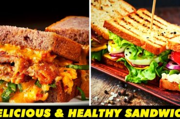 10 healthy sandwich recipes for weight loss - quick & easy method