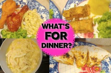 WHAT'S FOR DINNER? | EASY MEAL IDEAS