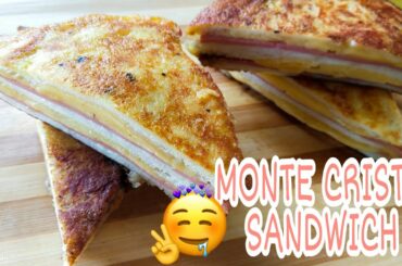 MONTE CRISTO SANDWICH IN EASY STEPS| 100% YUMMY MERIENDA OR BAON