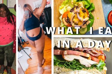 50 POUNDS DOWN!! WHAT I EAT IN A DAY ON A CALORIE DEFICIT
