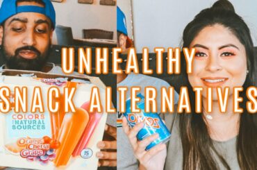 UNHEALTHY SNACK ALTERNATIVES | HEALTHY SNACKS WE EAT | MIAN PHAMILY