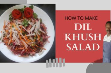 Power packed Salad | aka Dil Kush Salad | Easy, tasty and 100% healthy | In 10 minutes