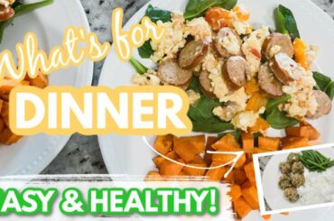 WHATS FOR DINNER | EASY & HEALTHY WEEKNIGHT MEALS | Shelby Stangl