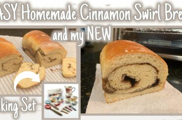 EASY Homemade Cinnamon Swirl Bread | Quick & EASY Recipe