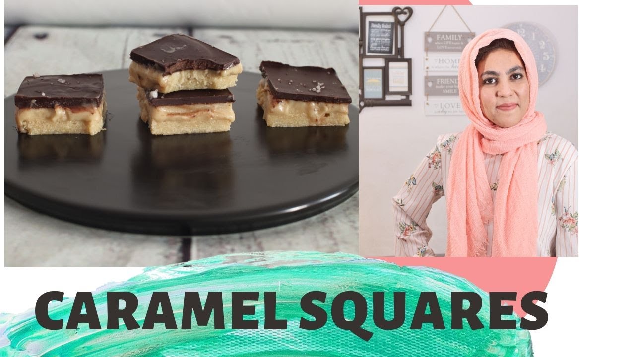 Millionaire's Shortbread Recipe | Healthy version with Tahini, almond flour and honey! Millionaire's Shortbread Recipe | Healthy version with Tahini, almond flour and honey!
