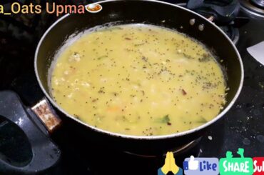 OATS UPMA I RECIPE I HEALTHY BREAKFAST I JIYA