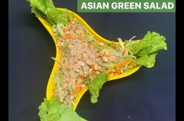 ASIAN GREEN SALAD | HEALTHY SALAD RECIPE | PRECISELY FOODIE BY SHANTI NAHATA
