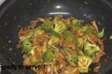 Stir-fry Vegetables Recipe | Breakfast Recipes | Healthy Recipes | Weight Loss | Delicious