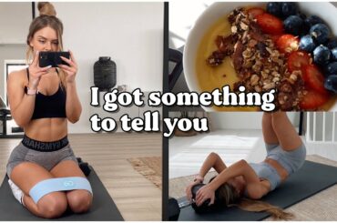 healthy snacks & home workouts | WEEK VLOG 3