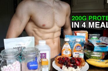 Full Day of Eating 2500 Calories | High Protein Meals for Muscle Building...