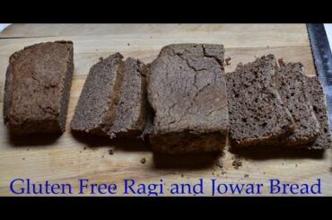 Do you like to eat healthy and gluten free Ragi (Finger Millet) and Jowar (Sorghum) flour bread?