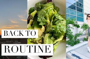 SELF CARE VLOG: barre class, fav healthy recipes, reset routine