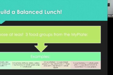 Healthy Lunches at Home - Mary Robinson, RD, LDN