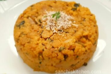 healthy and easy jwarichya pithachi ukadpendi recipe