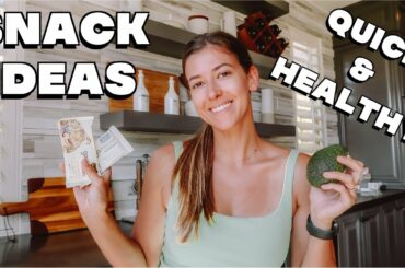 Quick Healthy Snack Ideas | Healthy Grocery Haul; Staples I Buy Every Week