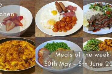 MEALS OF THE WEEK | 30th May to 5th June | Gluten free meal ideas | low calorie |Chatty update & Q&A